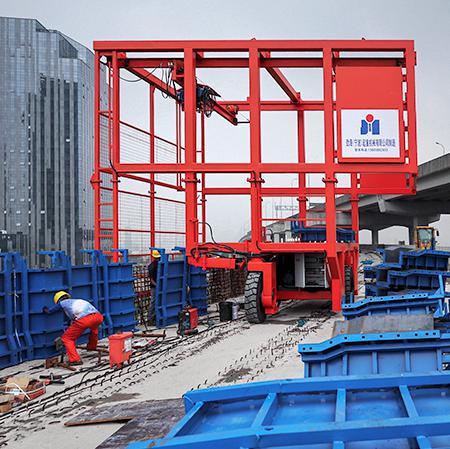 勁海JHQZ-MB01防撞墻模板施工車 高架與地鐵工程的移動(dòng)式高效作業(yè)平臺(tái)